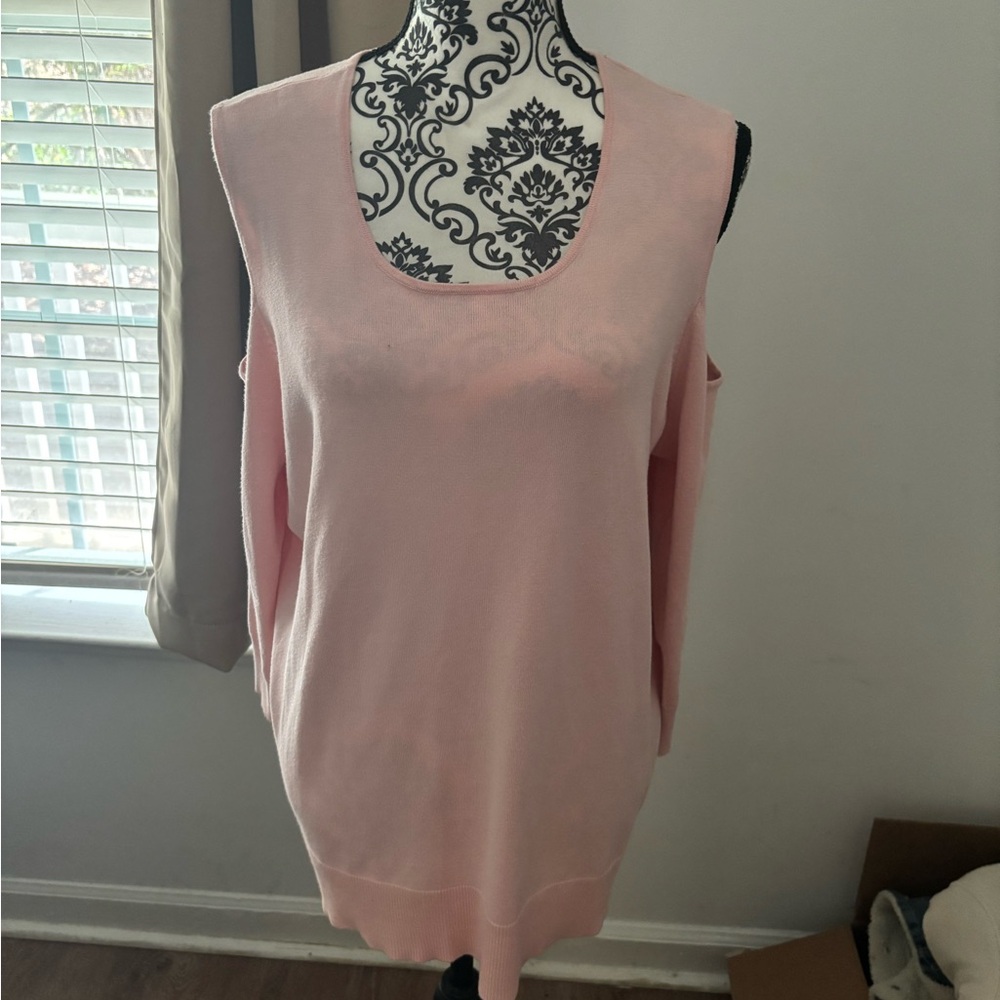 Time and Tru Women's Pink Sweater
